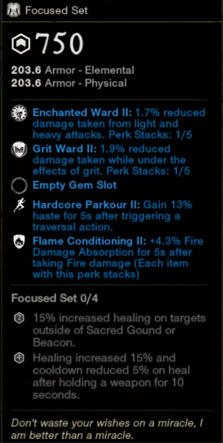 new world aeternum focused set